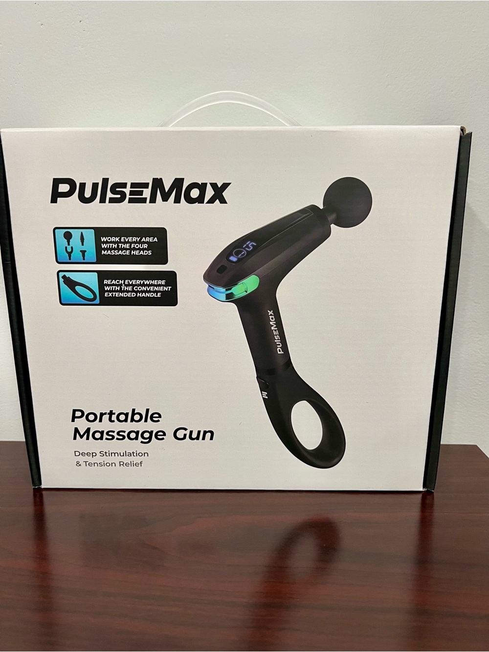 Portable Massage Gun — Black